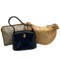 DIOR Lot of 3 Bags Handbag Shoulder Bag Clutch Oval Trotter Leather PVC Auth